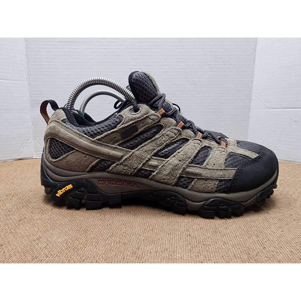 Merrell Men's size 7.5 MOAB Vibram Beluga Gray/Black Walking Show Hiking Show - Picture 2 of 7
